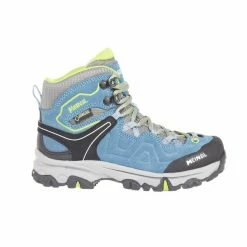 Angebote ❤️ Meindl LITEPEAK JUNIOR GTX Kinder - Wanderstiefel Petrol/lemon 🎁