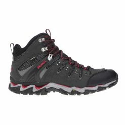 Neu 🧨 Meindl RESPOND MID II GTX Männer - Hikingstiefel Graphit/rot ❤️